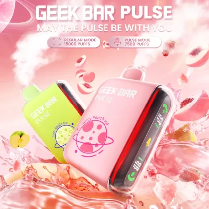 Geek Bar Pulse 15K Disposable Device - 15000 Puffs - Blue Mint (Zodiac Edition)