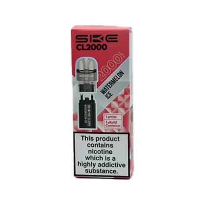 SKE CL2000 Prefilled Pods Watermelon Ice - Strength#20mg (DC555A)