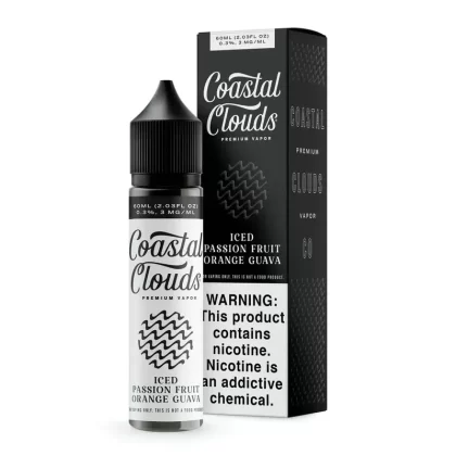 Coastal Clouds Vape Juice | Iced Passion Fruit Orange Guava - Nicotine#0mg>3mg>6mg