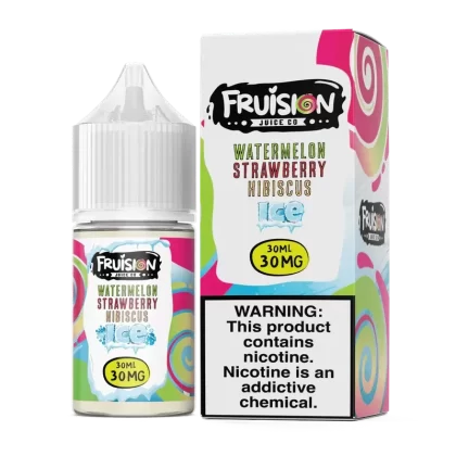 30ML | Iced Watermelon Strawberry Hibiscus by Fruision Salts