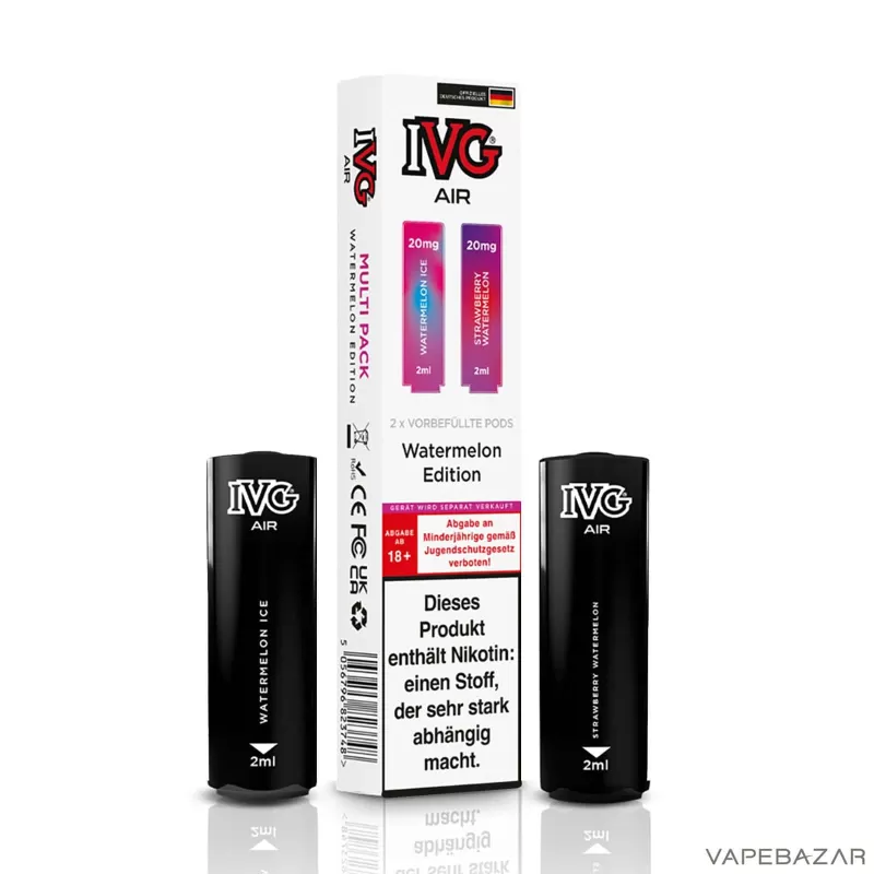 IVG AIR Pods – Watermelon Edition (2er Pack) - IVG / 20mg/ml / 2ml / Nein - Image 3