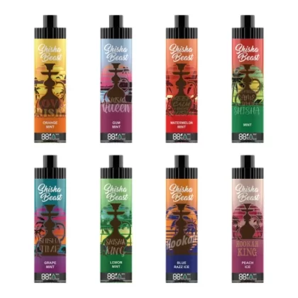 RandM Shisha Beast 20K Disposable Vape 26ml - Blue Mist, Blue Razz Ice