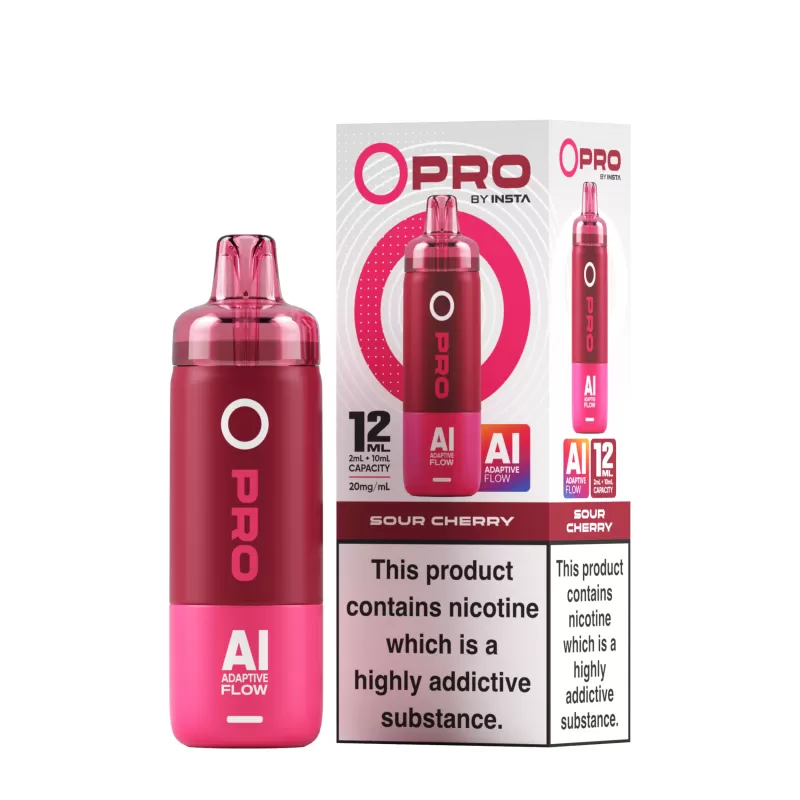 Box of 5 – 20mg Insta O Pro Prefilled Vape Kit - Vape Co - Image 2