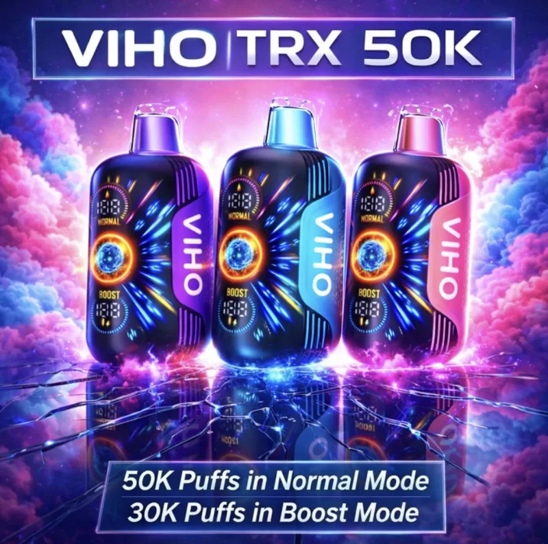 VIHO TRX 50K - Vanilla Custard (BLK Series) - Image 2