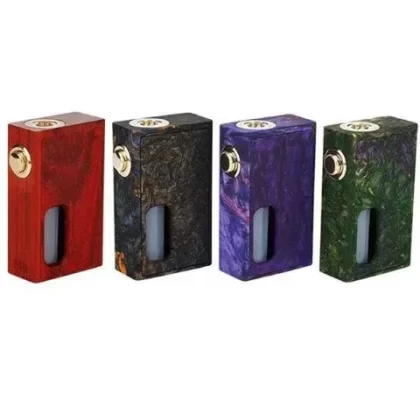 Wotofo Stentorian Ram Mechanical Squonk Mod - Colour#Green Resin>Blue Resin (14FF65)