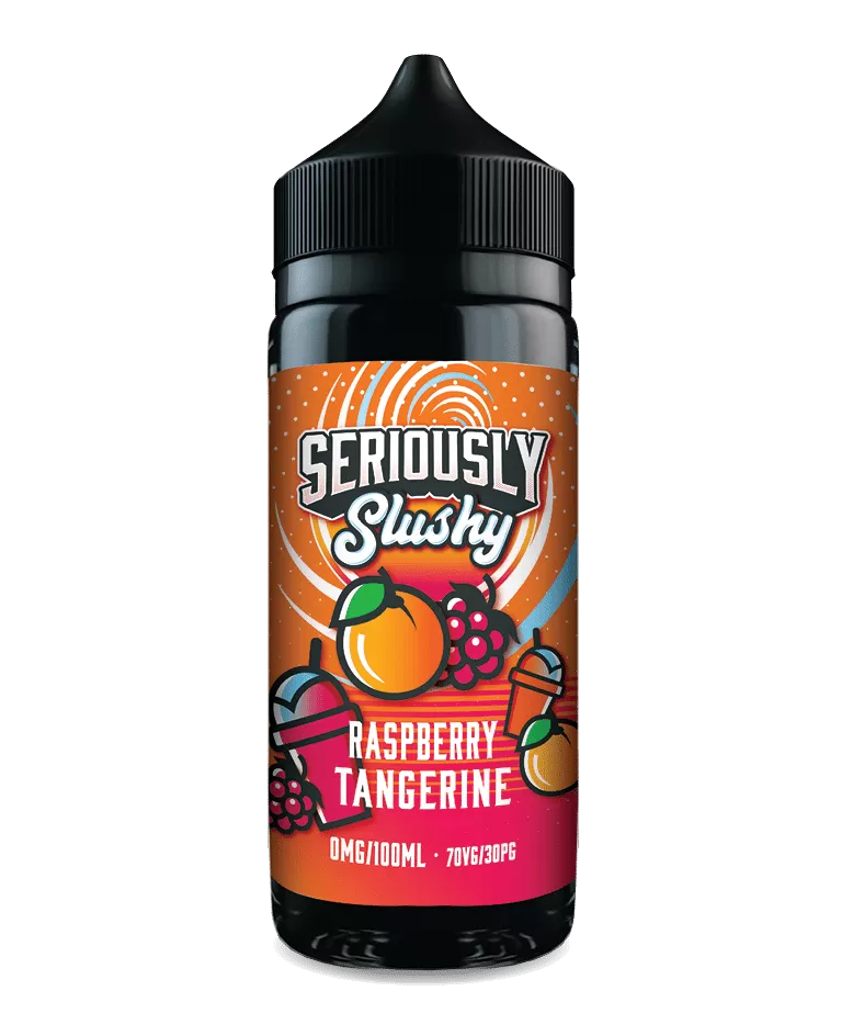 Raspberry Tangerine (Slushy) Seriously E Liquid 100ml – 70VG - Vapestorm Co