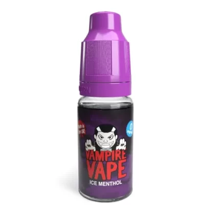 Vampire Vape Ice Menthol E-Liquid – 3mg, 6mg, 12mg & 18mg – 50ml, 100ml, 200ml