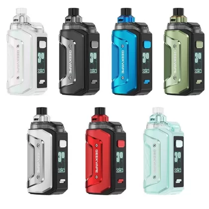 GeekVape Aegis Hero 5 Pod Kit 50W - Steel Silver