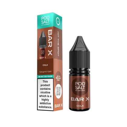 Cola Nic Salt E-Liquid by Pod Salt Bar X - Ukecigstore