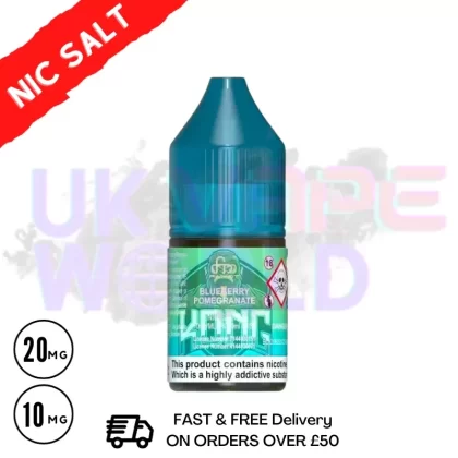 Blueberry Pomegrante – RandM Tornado 7000 Nic Salt 10ML eLiquid