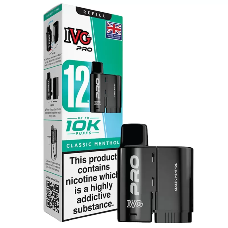 IVG PRO 12 Refill POD 0mg - Hub Blast - Image 2