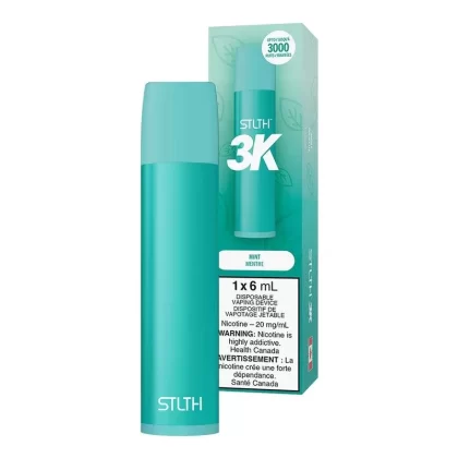 STLTH 3K Disposable Vape – Mint – 3000 Puffs - Flavour#Mint