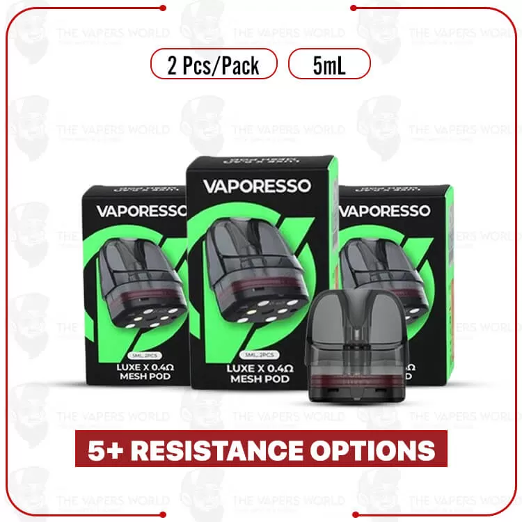 Vaporesso Luxe X Replacement Pod Cartridge – 2PK - Thevapersworld