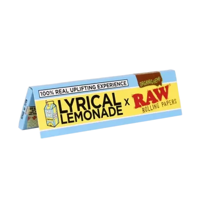 Raw X Lyrical Lemonade Organic Hemp Papers