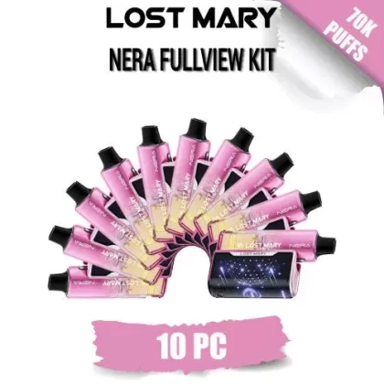 Lost Mary Nera Fullview Disposable Vape Kit [ 70k Puffs] – 10PC