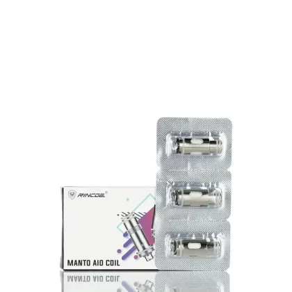 Rincoe Manto AIO Replacement Coils - 3pk (DISCONTINUED) - Manto AIO Mesh
