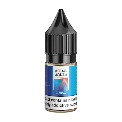 Blue Raspberry Nic Salt by Aqua Salts 10ml - 20mg - Vape Product