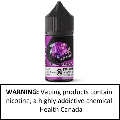 Allday Vapor Salt Verry Berri