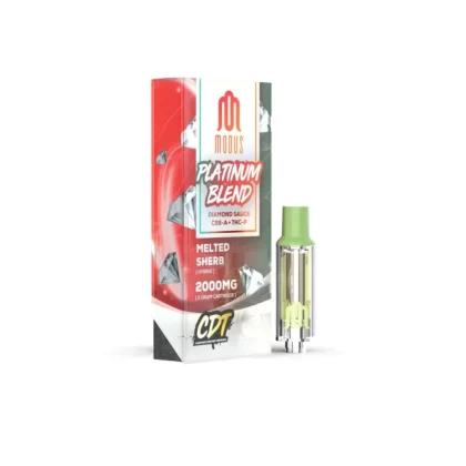Modus Platinum Blend Cart THC-P, CB9-A, Diamond Sauce – 2 Grams