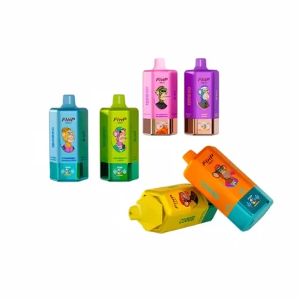 FIHP Multi 120K Puffs Disposable Vape with 6-in-1 Flavors - Random Flavors, Watermelon Ice & Red Bull & Strawberry Kiwi & Blueberry Ice & Lemon Lime & Strawberry Watermelon; 2-nicotine, 5-ni
