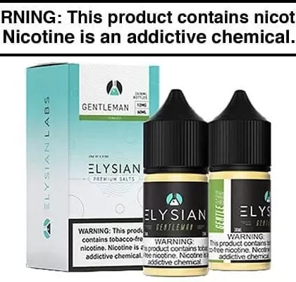 GENTLEMAN BY ELYSIAN SALTS 60ML - Vapejuice