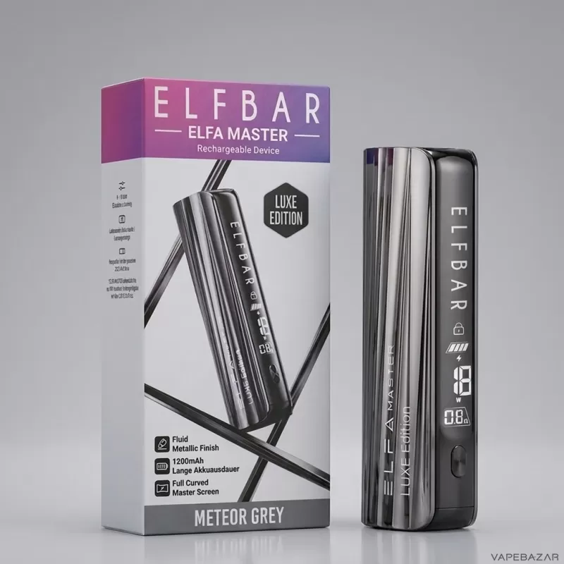 Elf Bar ELFA Master Luxe Edition – Meteor Grey - Image 2