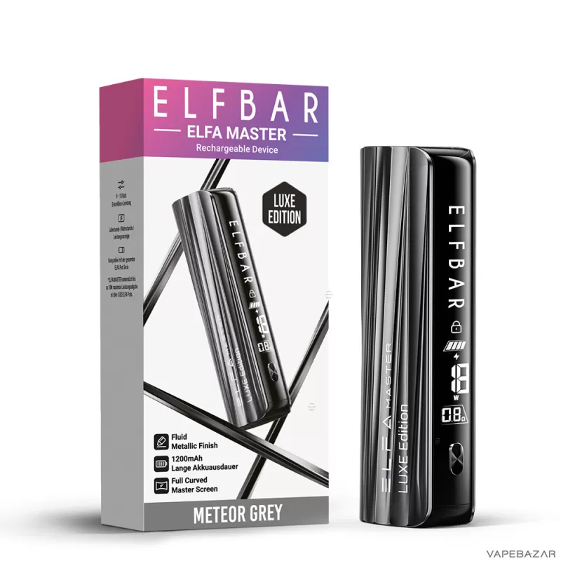 Elf Bar ELFA Master Luxe Edition – Meteor Grey - Image 3