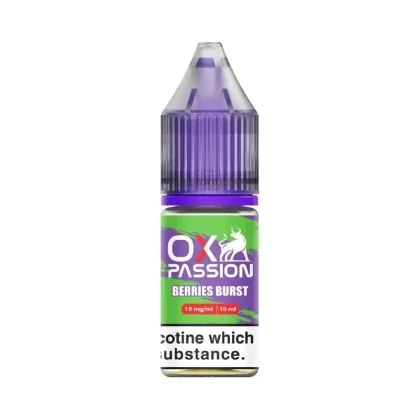 OXVA OX Passion Berries Burst E Liquid 10ml - Nicotine Strength#20mg>10mg (298BC3)