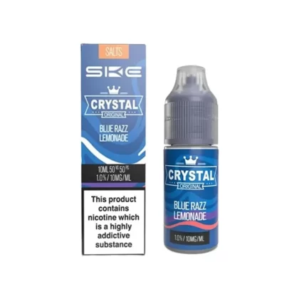 SKE Crystal Salts Blue Razz Lemonade E Liquid 10ml - Nicotine Strength#20mg>10mg