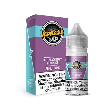 Vapetasia Salt Iced Blackberry Lemonade eJuice - Vape Product; Vape Product, Vape Product (05A870)