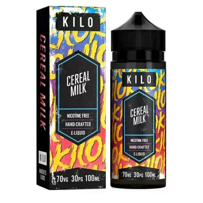 Kilo E-Liquids – Cereal Milk 100ml Short Fill E-Liquid