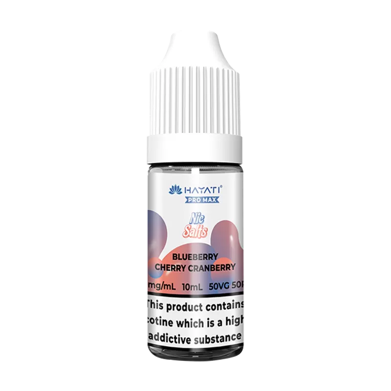 Blueberry Cherry Cranberry Nic Salt by Hayati Pro Max 10ml - Ecigwizard