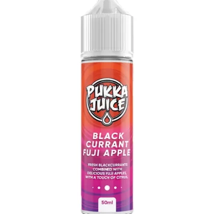 Pukka Juice Blackcurrant Fuji Apple E Liquid 60ml - 3mg