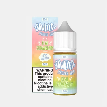 FROZEN Kiwi Strawberry Nic SALT – Skwezed – 30mL CRC