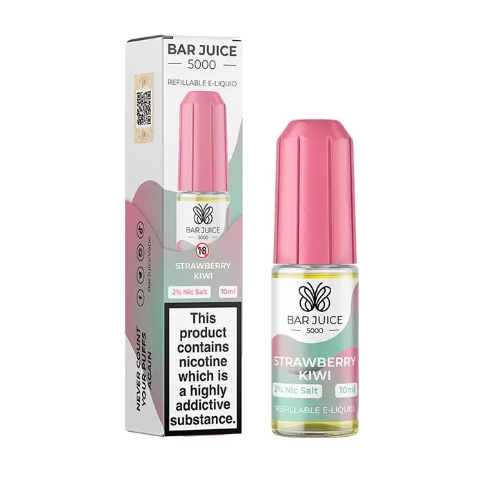 Strawberry Kiwi Nicotine Salt by Bar Juice 5000