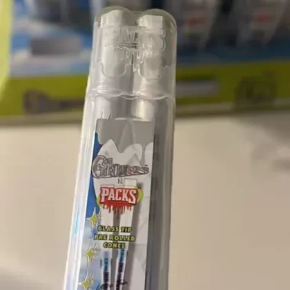 Packs Glones pre-rolled cone + glass tip [2 pk]