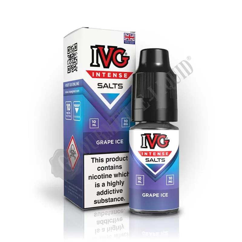 Grape Ice by IVG Intense Salts - Nicotine Strength#10mg>20mg