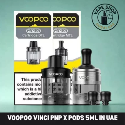 VOOPOO Vinci PnP X Pods 5ml In UAE - Vinci PnP X- DTL, Vinci PnP X- MTL