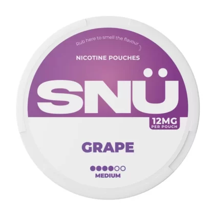 Grape Nicotine Pouches by SNU (20pk) - 9mg
