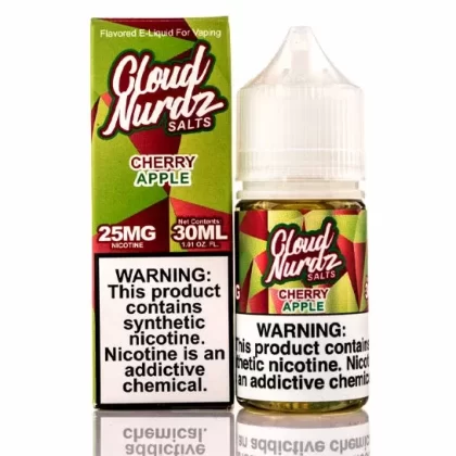 Cherry Apple Salt – Cloud Nurdz E-Juice