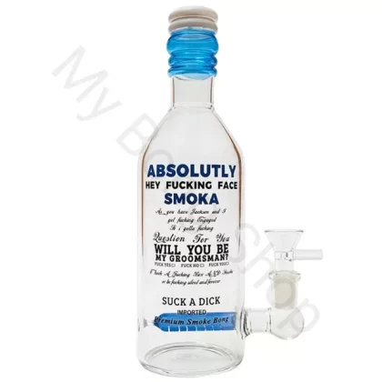 Absolutly Smoka Glass Bong (23cm)