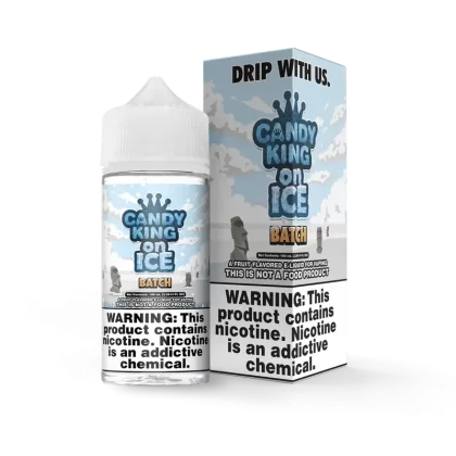 Candy King Vape Juice | 100ml | Batch On Ice - Nicotine#0mg>3mg>6mg (F17DBA)