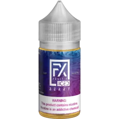 FruitX | Berry ICED Salt - Vape Product, Vape Product (D2C366)