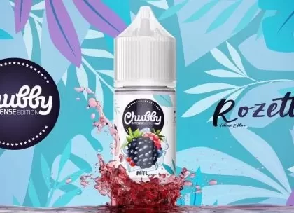 CHUBBY MTL ROZETTA ICE VAPE ELIQUID - Vape Product, Vape Product; Vape Product