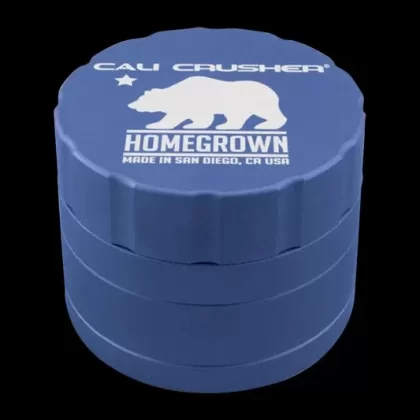 Cali Crusher Homegrown 4-Part Grinder - Blue, Gold