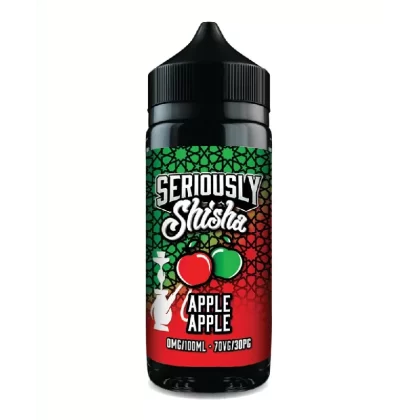 Doozy Seriously Shisha 100ml E-Liquid Shortfill Apple Apple - Vape Product