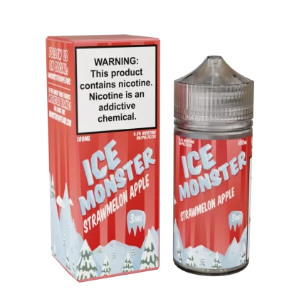 Ice Monster - Strawmelon Apple - 100ML E-Liquid - 0MG