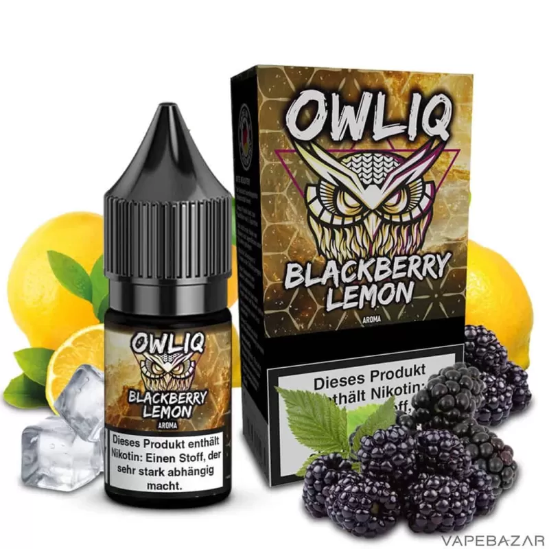 Owliq Liquid – Blackberry Lemon - Vapebazar