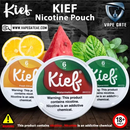 Kief Nicotine Pouches - 12 mg / Spearmint