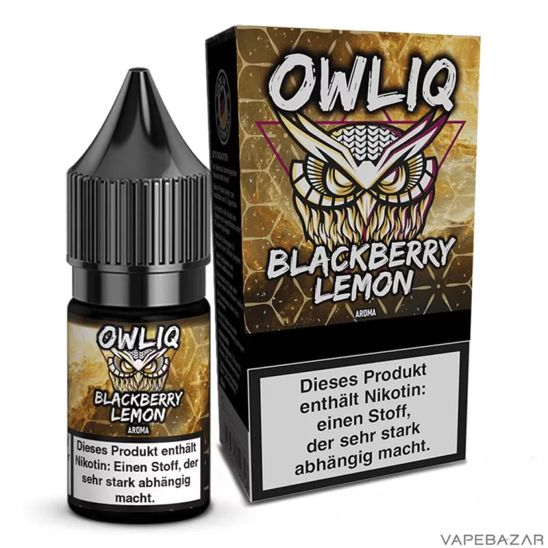 Owliq Liquid – Blackberry Lemon - Vapebazar - Image 2
